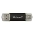 Produktbild: Intenso Twist Line Typ-A/Typ-C 512GB USB-Stick Mit Schutzkappe, bis zu 70 MB/s,