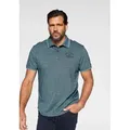 Produktbild: Arizona Poloshirt Kurzarm, mit Polokragen, mit Print-Applikationen, aus Piqué-Stoff blau XL (56/58)