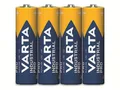 Produktbild: VARTA Batterie Alkaline, Mignon, AA, LR06, 1.5V, Industrial Pro, 4 Stück