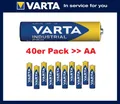 Produktbild: 40 STÜCK VARTA Industrial PRO Batterie Mignon AA 2960 mAh LR6 4006 professionell