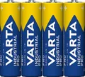 Produktbild: 4 Varta 4006 Industrial Pro AA / Mignon Alkaline Batterien in 4er Folie