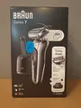 Produktbild: BRAUN Series 7 71-S7200cc silber Herrenrasierer Akkubetrieb in Schwarz Silber