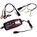 Produktbild: APA Batterieladegerät, 18 x 8 x 4,5 cm, 6/12 V, 4 A, Rot | Schwarz