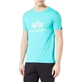 Produktbild: Alpha Industries Herren Alpha Industries Camiseta Basic para Hombre Kurzarm Shirt, Atomic Green,