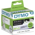 Produktbild: DYMO® Original Etikett für LabelWriter™, Adressen - weiss - permanent haftend, 1 x 260 Etiketten 1983172