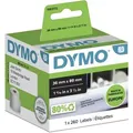 Produktbild: DYMO Original LabelWriter Adressetiketten (Groß) | 36 mm x 89 mm | Rolle mit 260 Etiketten | selbstklebend |für LabelWriter Etikettendrucker und Beschriftungsgerät