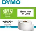 Produktbild: Dymo LabelWriter Large Selbstklebend weiß 89 x 36 mm 260 Etiketten 1 Rollen x Adressetiketten (1983172)