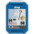 Produktbild: Kreg - Pocket-Hole Schrauben 64 mm Verzinkt SML-C250-50-INT Maxi-Loc Grobgewinde