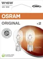 Produktbild: Osram Signallampe W16W Original 2.0 2 Stück  Nummernschildbeleuchtung
