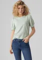 Produktbild: Vero Moda T-Shirt VMKERRY 2/4 O-NECK TOP VMA JRS NOOS mit Rundhalsausschnitt