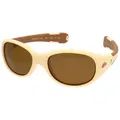 Produktbild: ActiveSol Sonnenbrille Baby 0-24 Monate (in bunten Farben & mit pfiffigen Motiven) Polarisiert, BPA-frei, mit Kopfband braun L