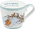 Produktbild: Könitz Weißt Du Eigentlich Becher, Winter, Tasse, Kaffeetasse, Bone China, Hasen, 415 ml, 11 2 057 1527
