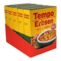 Produktbild: 5er Pack Tempo Erbsen 5 x 225 g für 4 - 5 Portionen 10 Minuten Kochzeit gelbe Erbsen Erbsengericht getrocknete
