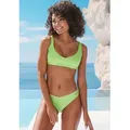 Produktbild: Venice Beach Bikini-Hose Lucky aus gerippter Strukturware grün 34