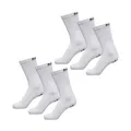 Produktbild: hummel Unisex Sportsocken Basic - 6er Pack (DE/NL/SE/PL, Numerisch, 41, 45, Regular, Regular, Weiss)