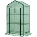Produktbild: Outsunny Folien-Gewächshaus, LxBxH: 69 x 49 x 125 cm - gruen