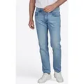 Produktbild: Pierre Cardin Regular-fit-Jeans Lyon mit Dornschlaufe für die Gürtelschnalle blau W32/L32