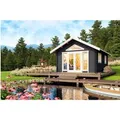 Produktbild: Lasita Gartenhaus Caroline 2.2 Carbongrau 390 cm x 575 cm
