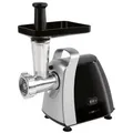 Produktbild: CLATRONIC Fleischwolf Elektro Küchenmaschine Wurstfüller Gebäckpresse FW 3803, 1000 W schwarz|silberfarben