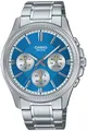 Produktbild: CASIO Herrenuhr Multifunktion Stahl/Blau MTP-1375PD-2A2VEF