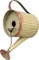 Produktbild: DanDiBo Vogelhaus zum Aufhängen Metall Deko Gießkanne wetterfest 501138 Nistkasten 40 cm Futterstation für Vögel Shabby Metallkanne Kanne Balkon