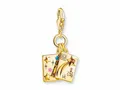 Produktbild: Thomas Sabo 2065-414-7 Charm-Anhänger - Make - a - wish - Silber Gelbgold verg. & Zirkonia - mehrfarbig