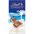 Produktbild: Lindt Schokolade | Doppelmilch Tafel | 100g | zartschmelzender Vollmilch-Schokolade mit cremiger Doppelmilch-Füllung | Schokoladen-Tafel