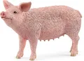 Produktbild: Schleich 13933 - Farm World, Schwein, Hausschwein, Tierfigur, Länge: 10,3 cm
