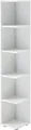 Produktbild: BEGA OFFICE Eckregal Corner Light, mit 5 offenen Fächer, 24x25,7x141 cm