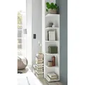 Produktbild: Mid.you Eckregal, Weiß, Kunststoff, 4 Fächer, 24x142x26 cm, Wohnzimmer, Regale, Eckregale