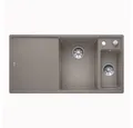 Produktbild: Blanco Granitspüle AXIA III 6 S Silgranit, InFino Ablauf, mit Glas-Schneidbrett, 100/510 cm