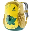 Produktbild: Deuter Pico Kinder-Rucksack Kinderrucksack Tagesrucksack Tier Dinosaurier Gelb