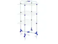 Produktbild: Leifheit 81454, Tischgestell, Blau, Weiß, 27 m, 3 Regale, 680 mm, 680 mm