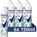 Produktbild: Rexona Nonstop Protection Deospray Shower Fresh Anti Transpirant mit 72 Stunden Schutz vor Schweiß und Körpergeruch 6x 150ml
