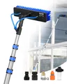 Produktbild: VEVOR Teleskop Waschbürste mit Teleskopstiel 3,6m Ausziehbar Teleskopstangen