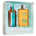 Produktbild: MOROCCANOIL SET Home & Away Arganöl 100ml light + Shower Gel 250ml +BONUS
