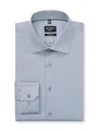 Produktbild: OLYMP Herren Oberhemd Langarm No. Six,Faux Uni,375 No 6 six - super Slim (H16),21 New York Kent-2,Marine 18,40