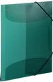 Produktbild: Herma 19521 19521 Gummizugmappe - A3, PP transluzent, dunkelgrün