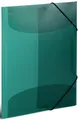 Produktbild: HERMA Eckspannermappe, PP, DIN A3, dunkelgrün-transluzent