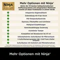 Produktbild: Ninja ES601EUBK Luxe Café Premier Siebträger-Espressomaschine Espresso 2L 165 W