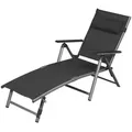 Produktbild: Aluminium Liegestuhl Sonnenliege Lesestuhl klappbar Garten Balkon & Camping LIVARNO®