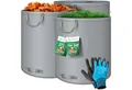 Produktbild: KESSER Gartensack, 272 l, (3-tlg), Gartensack Set Laubsack Gartenabfallsack inkl. Handschuhe