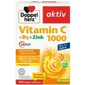 Produktbild: Doppelherz Vitamin C1000 +d3+zink Depot Tabletten