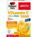 Produktbild: Doppelherz aktiv Vitamin C 1000+D3+Zink DEPOT-Tabletten 100 St
