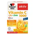Produktbild: Doppelherz Vitamin C 1000 + D3 + Zink Depot Tabletten, 100 St PZN 17620528 ✅