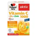 Produktbild: Doppelherz Vitamin C 1000 + D3 + Zink Depot Tabletten, 100 St PZN 17620528 ✅