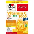 Produktbild: DOPPELHERZ Vitamin C 1000+D3+Zink Depot Tabletten 100 St