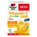 Produktbild: DOPPELHERZ Vitamin C 1000+D3+Zink Depot Tabletten 100 ST