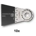 Produktbild: Fein Multimaster Multitalent 10er Pack E-Cut Precision Sägeblatt 65x50mm SLP