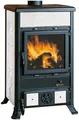 Produktbild: La Nordica Kaminofen »Rossella R1« - bianco infinity liberty, 8,8 kW, Zeitbrand